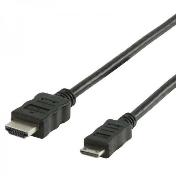 HDMI-kabel 1.5m svart for Canon EOS 80D