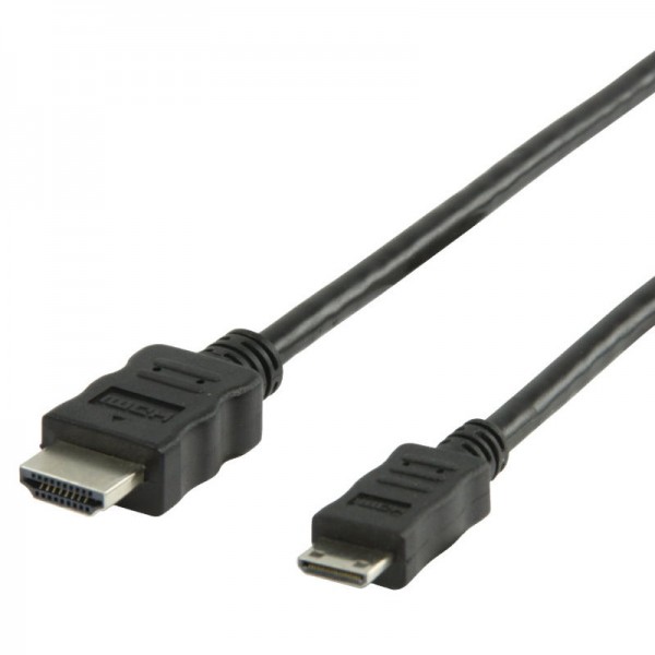 HDMI-kabel 1.5m svart for Canon EOS 2000D