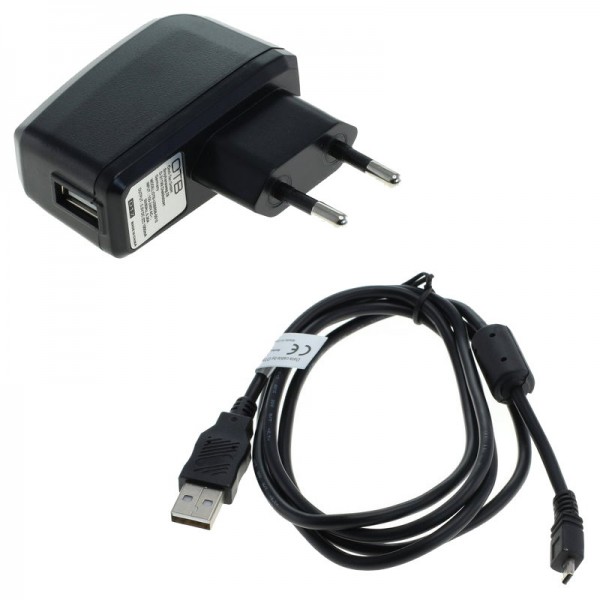 AC Adapter + datakabel f. Vivistar ViviCam 8300
