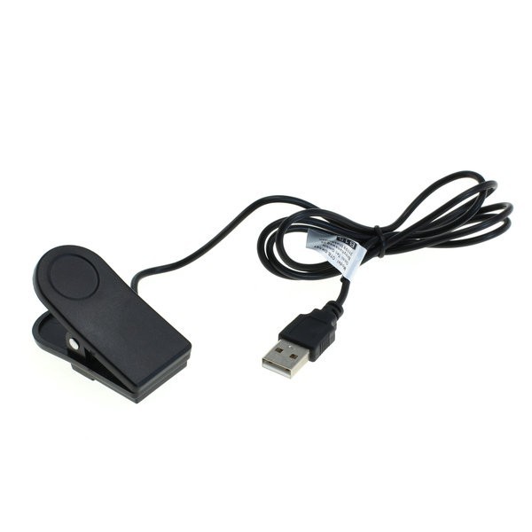 USB lade-/datakabel med klemme f. Garmin Lily 2 Classic