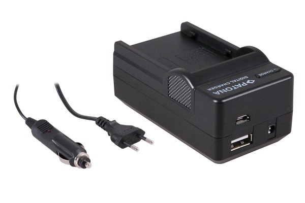 Batteriladdare med micro-USB för Canon ES-8100H18