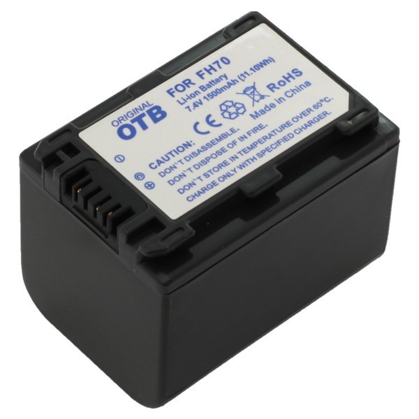 Batteri f. Sony NP-FP70 