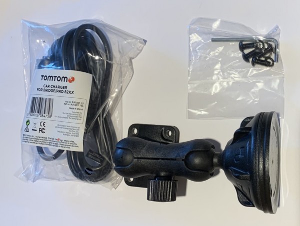 TomTom RAM Vindusfeste med billader f. TomTom PRO 8275