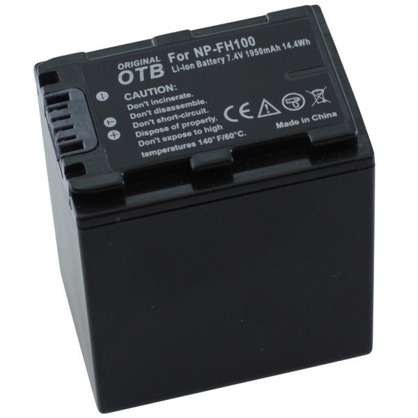 Batteri f. Sony NP-FH100 