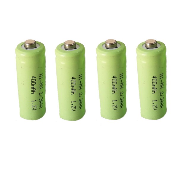 4x batteri 2/3 AAA  GP40AAA  GP40AAAM  GP40AAAMC